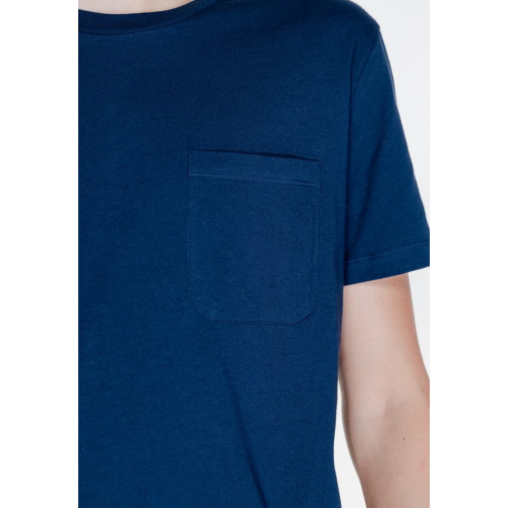 Blue Cotton T-Shirt