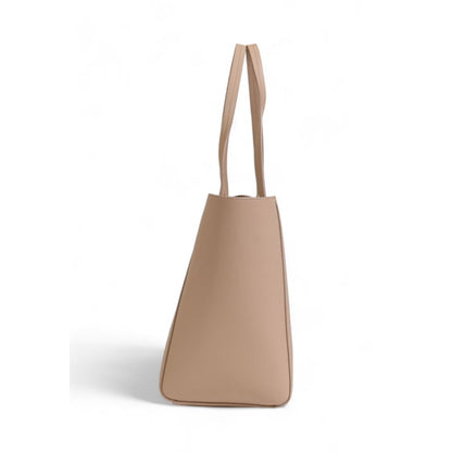 Beige Recycled Polyester Handbag