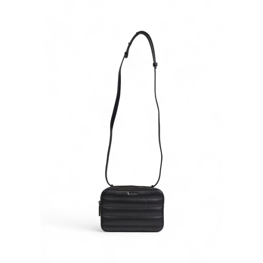 Black Recycled Polyester Handbag