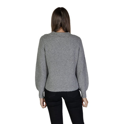 Gray Recycled Polyester Sweater