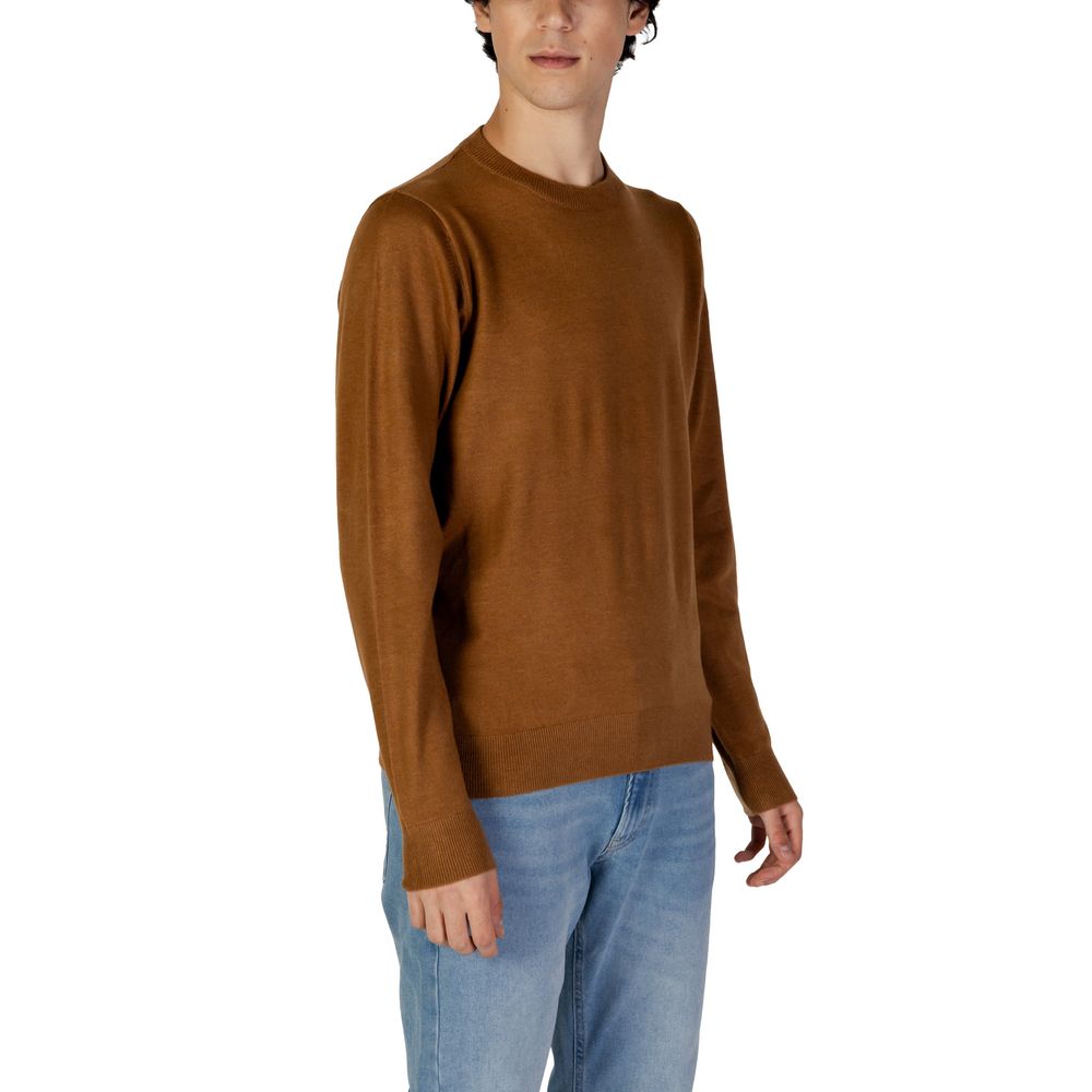 Brown Acrylic Sweater