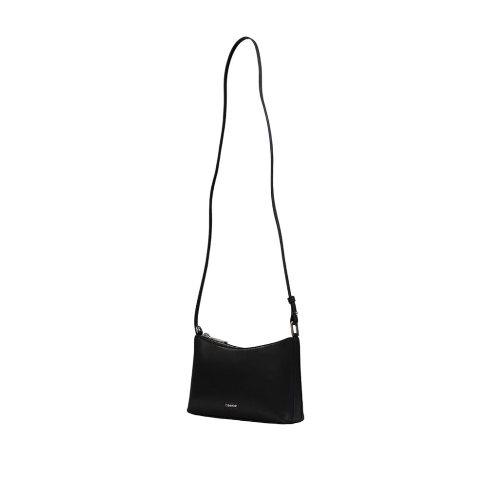 Black Recycled Polyester Handbag