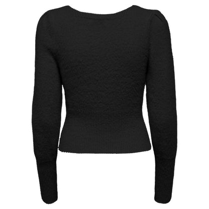 Black Nylon Sweater