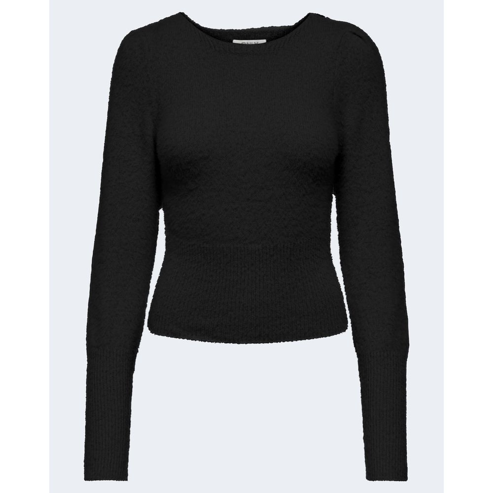 Black Nylon Sweater