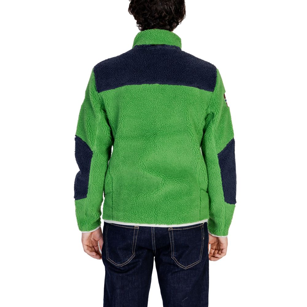 Green Polyester Sweater