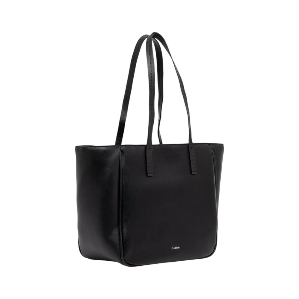 Black Polyethylene Handbag