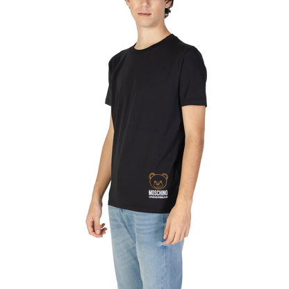 Black Cotton T-Shirt