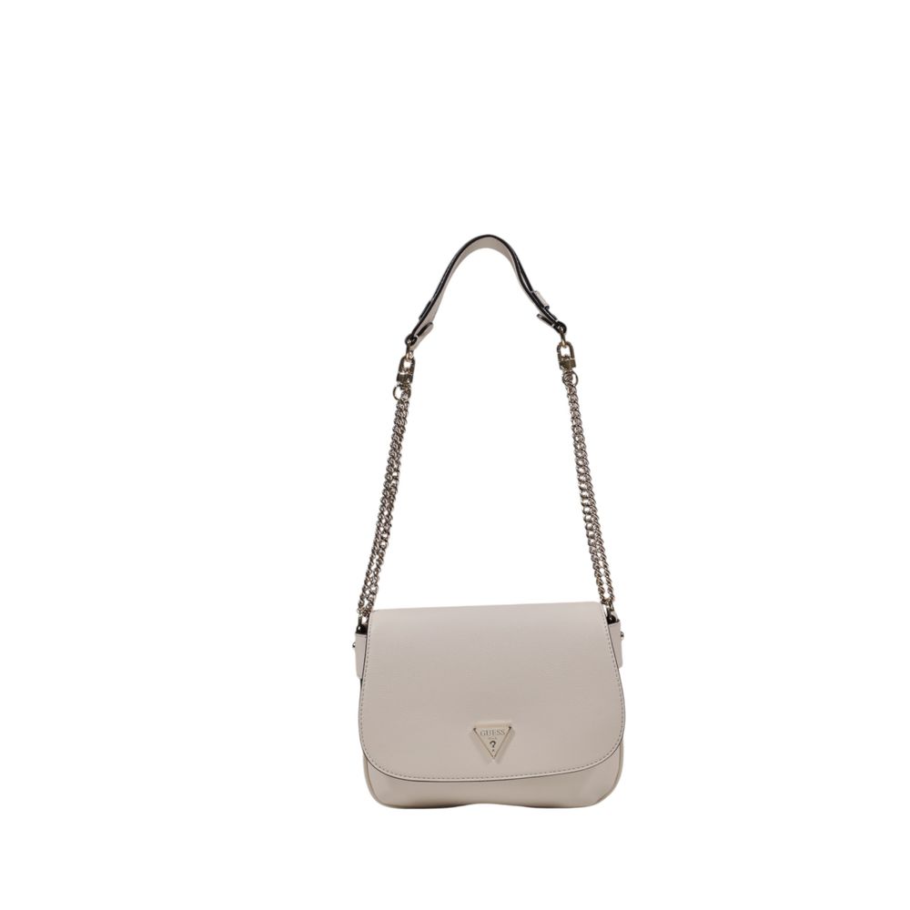 Cream Polyethylene Handbag