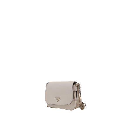 Cream Polyethylene Handbag