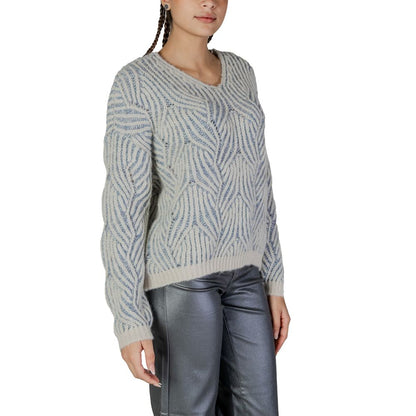 Blue Recycled Polyester Sweater