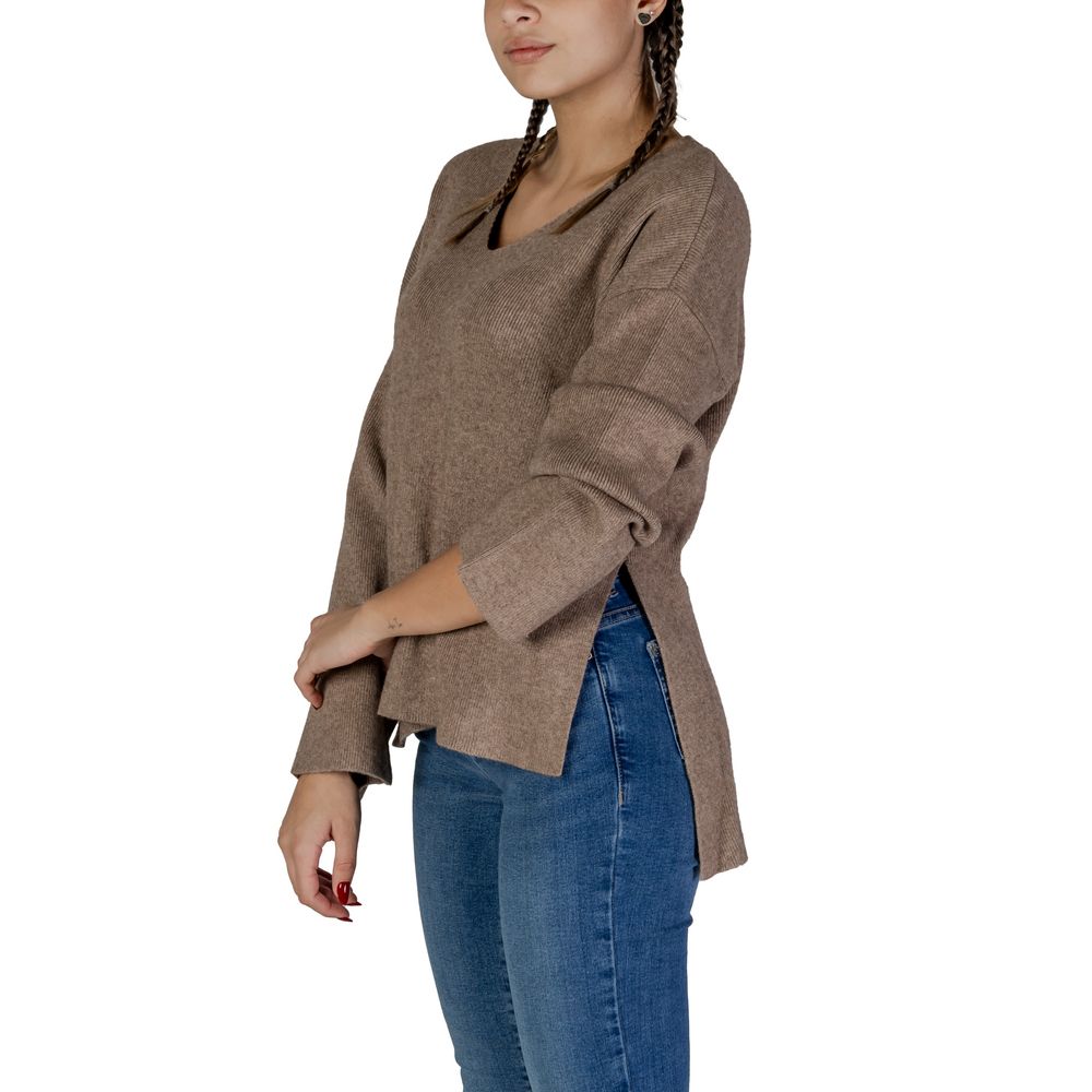 Brown Viscose Sweater