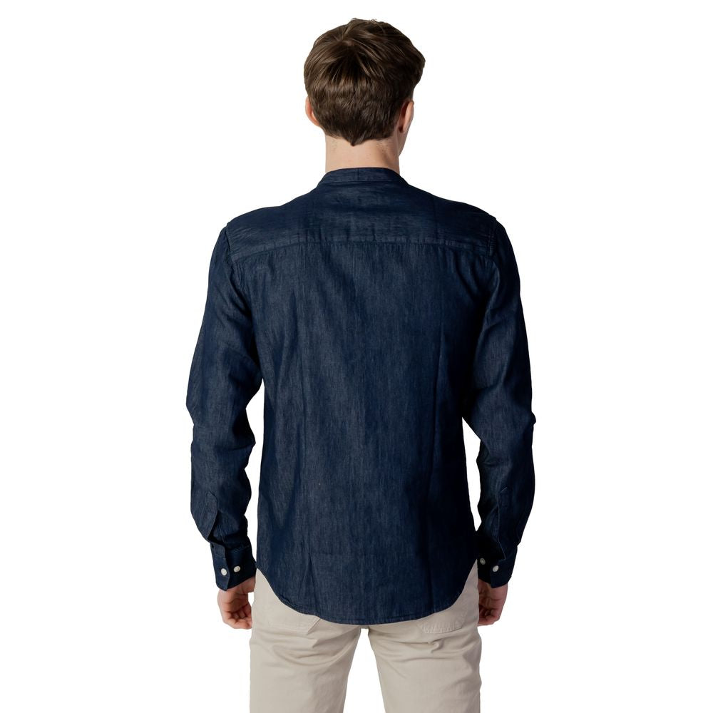 Blue Cotton Shirt