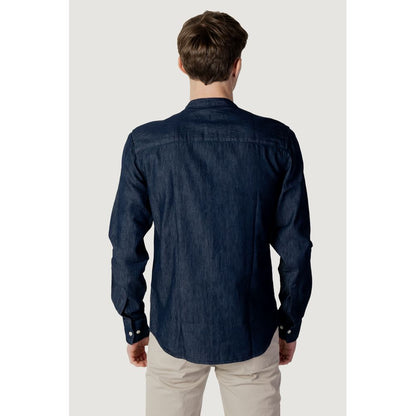 Blue Cotton Shirt