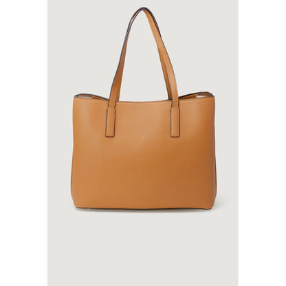 Brown Polyethylene Handbag