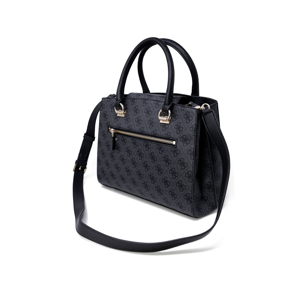 Gray Polyethylene Handbag