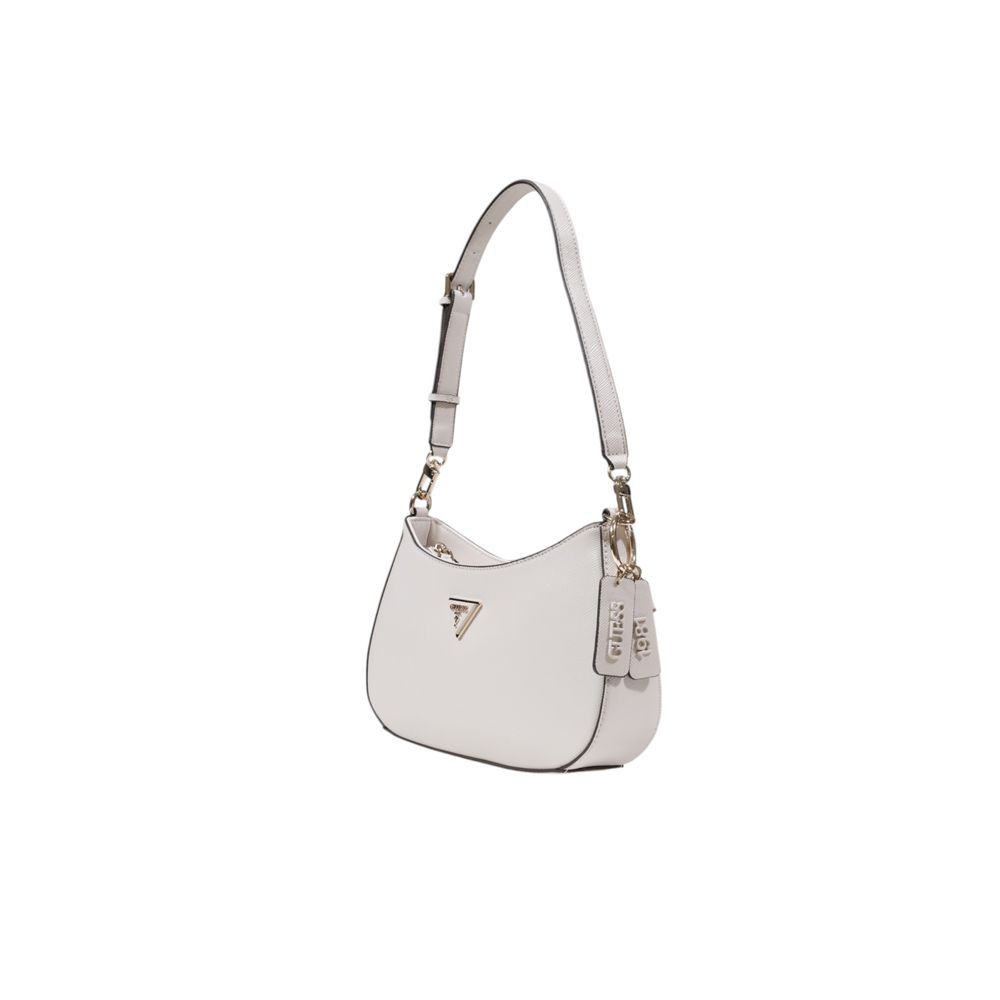 Cream Polyester Handbag