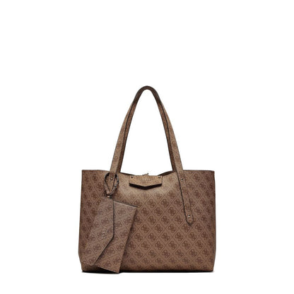 Brown Polyethylene Handbag