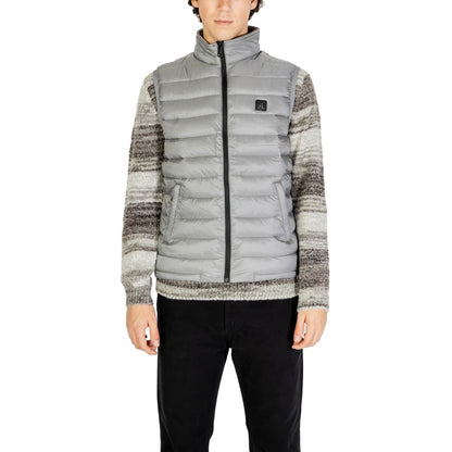 Gray Polyamide Jacket