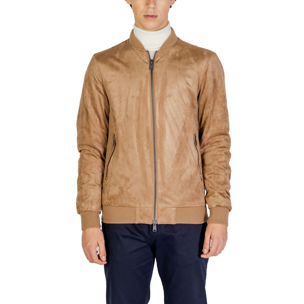 Beige Polyester Jacket