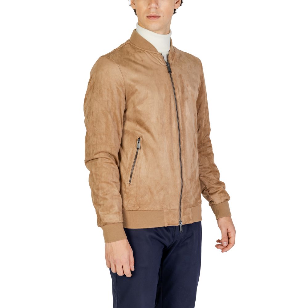 Beige Polyester Jacket