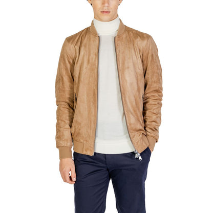 Beige Polyester Jacket