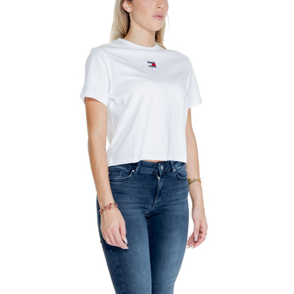 White Recycled Cotton Tops & T-Shirt