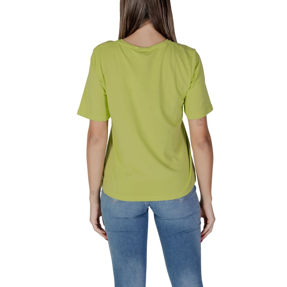 Green Cotton Tops & T-Shirt