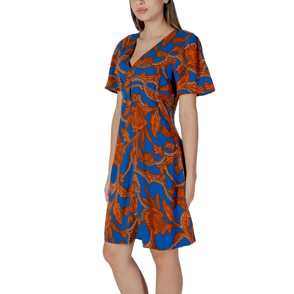 Blue Viscose Dress