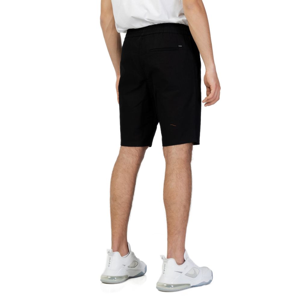 Black Cotton Short