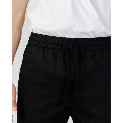 Black Cotton Short