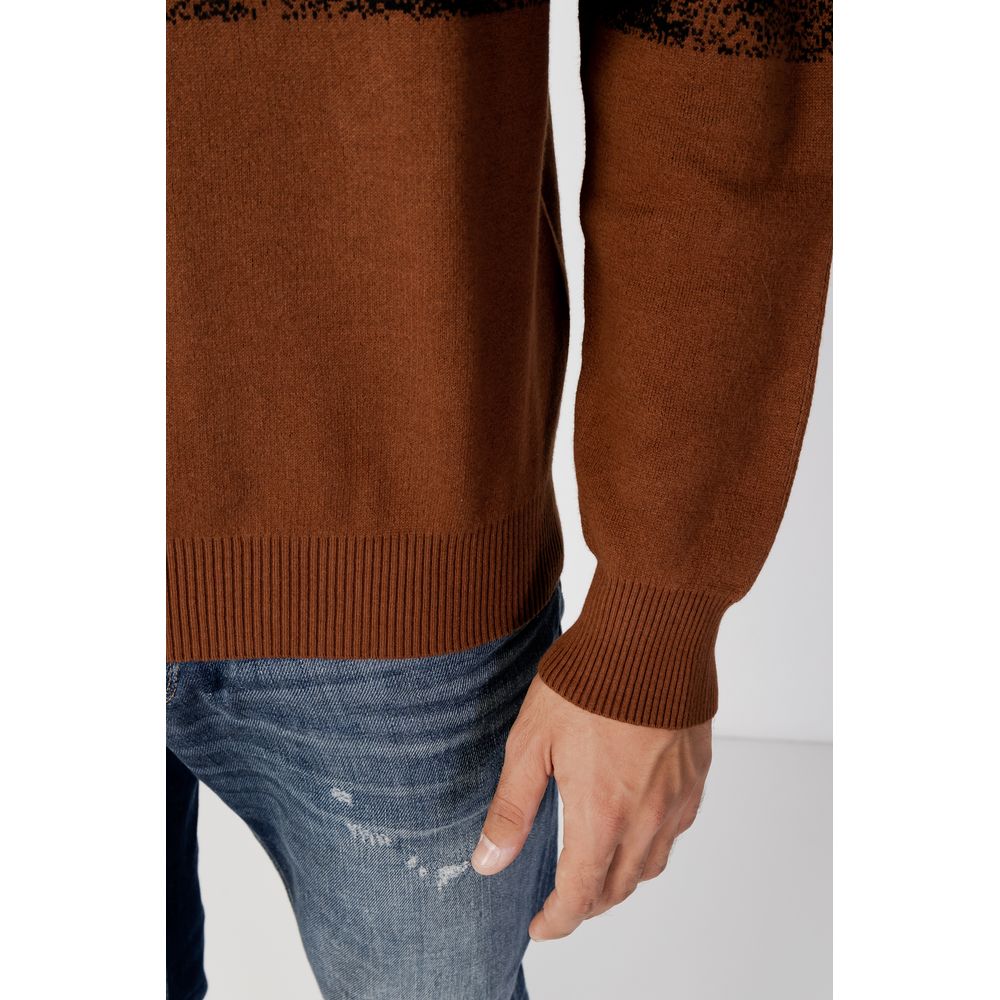 Brown Cotton Sweater