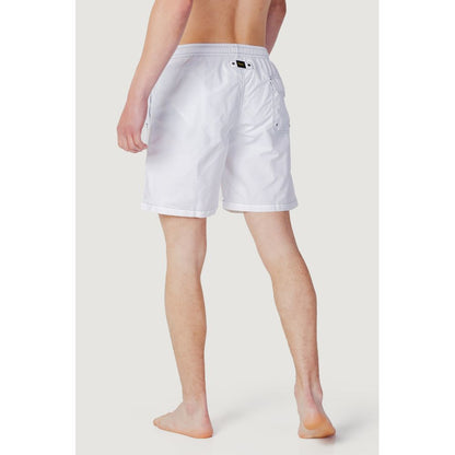 White Polyester Swimwear