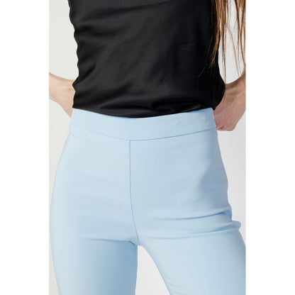 Blue Polyester Jeans & Pant