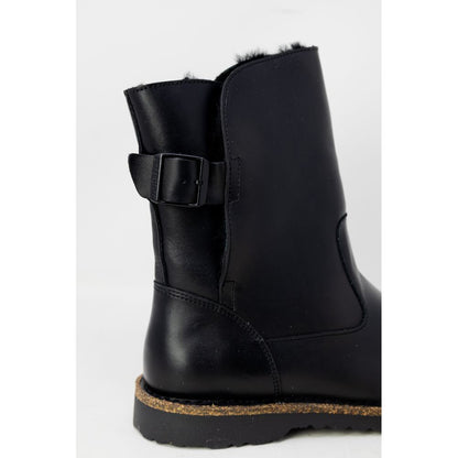 Black Leather Boot