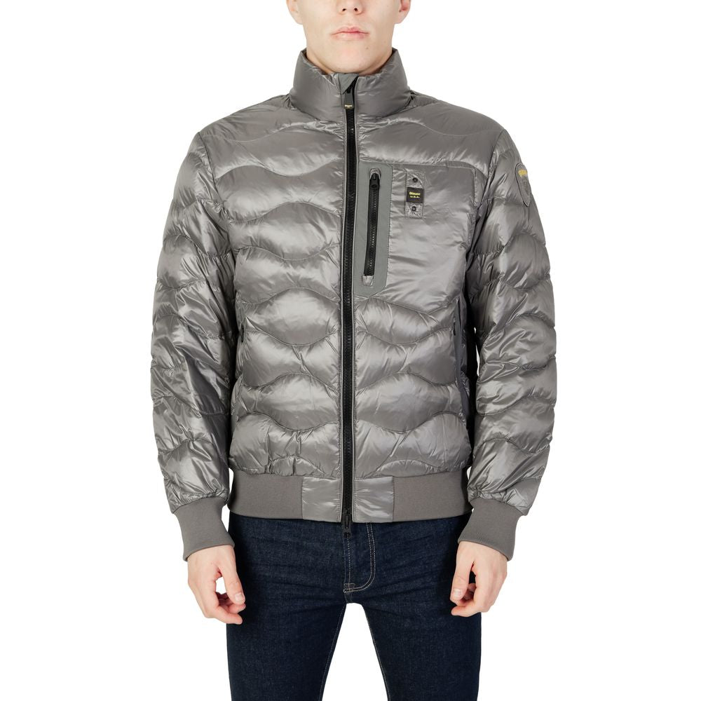 Gray Polyamide Jacket