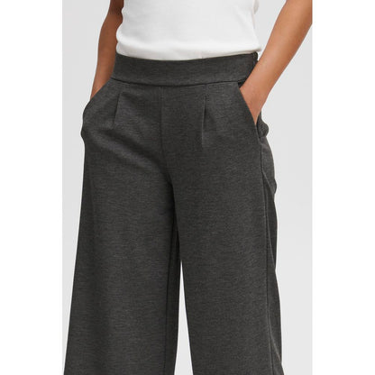 Gray Recycled Polyester Jeans & Pant