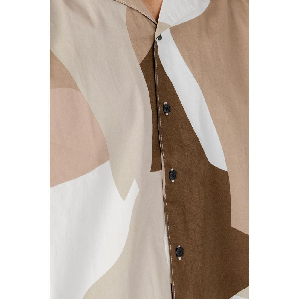 Brown Cotton Shirt