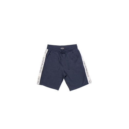 Blue Cotton Short