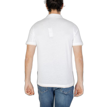 White Cotton Polo Shirt