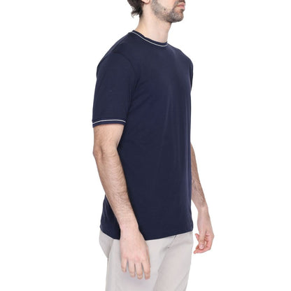 Blue Cotton T-Shirt