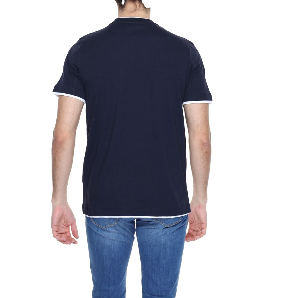 Blue Cotton T-Shirt