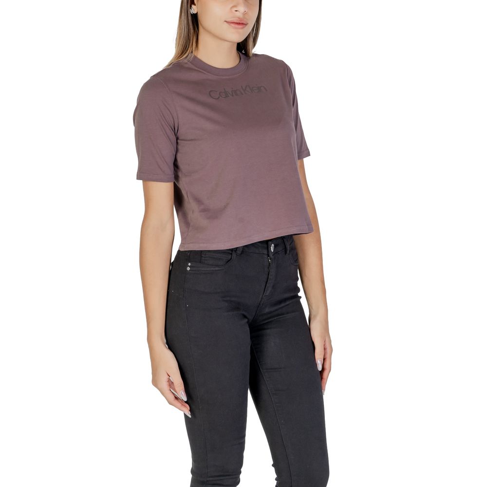 Purple Cotton Tops & T-Shirt