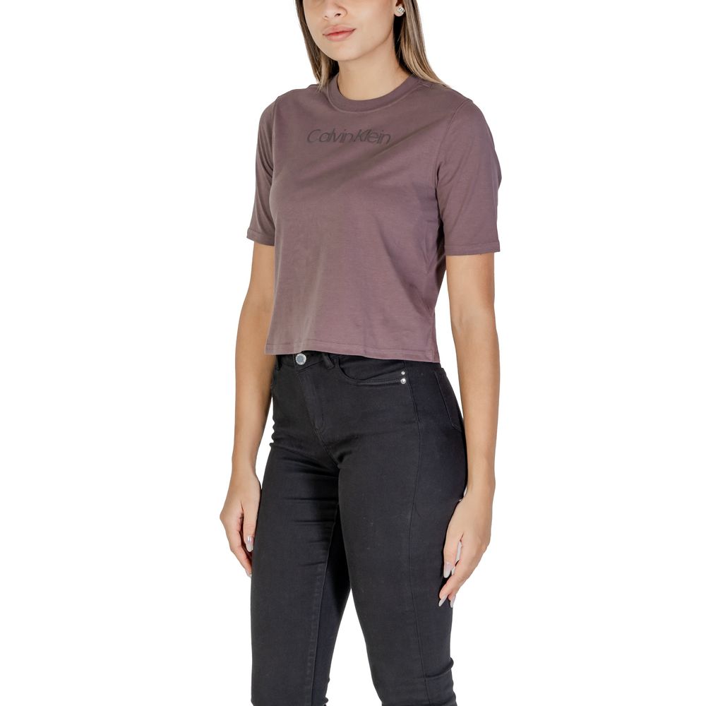 Purple Cotton Tops & T-Shirt