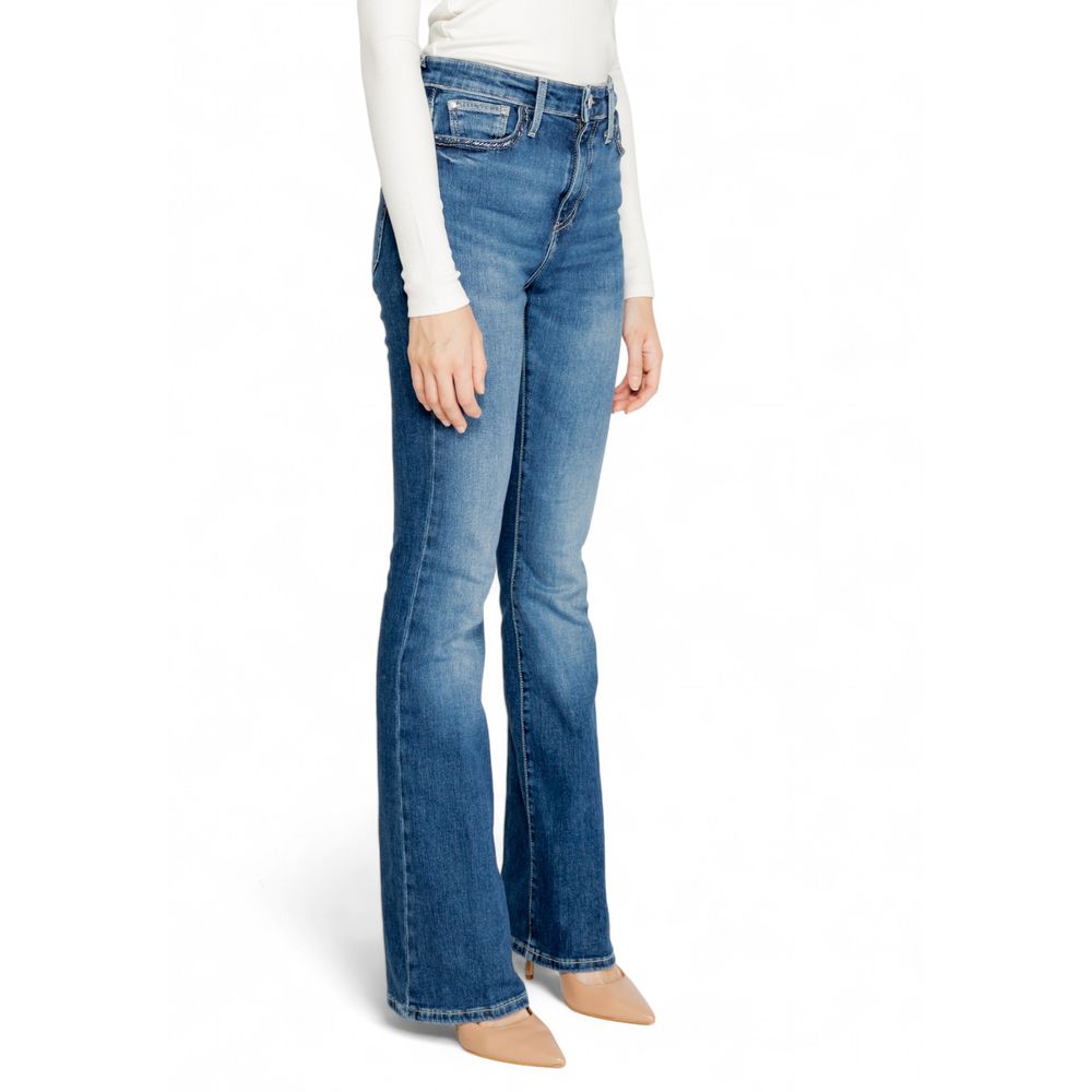 Blue Cotton Jeans & Pant