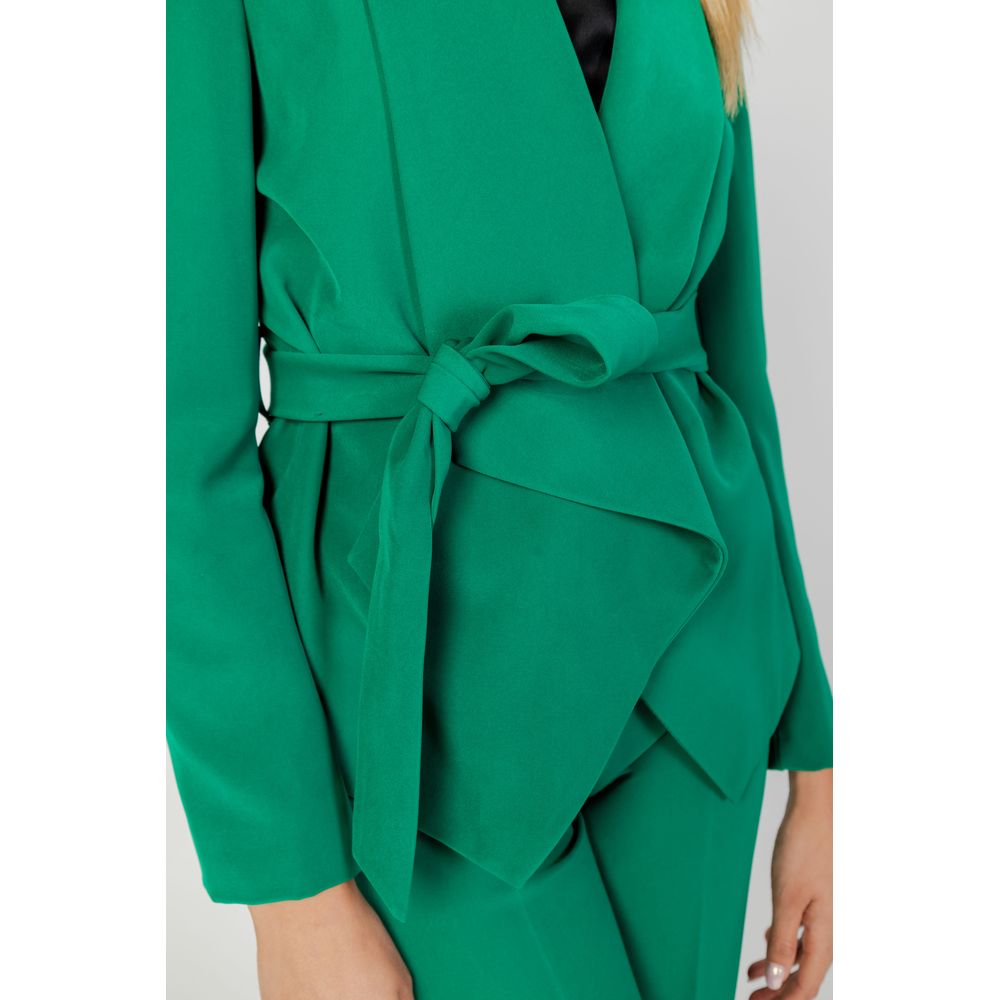 Green Polyester Suits & Blazer