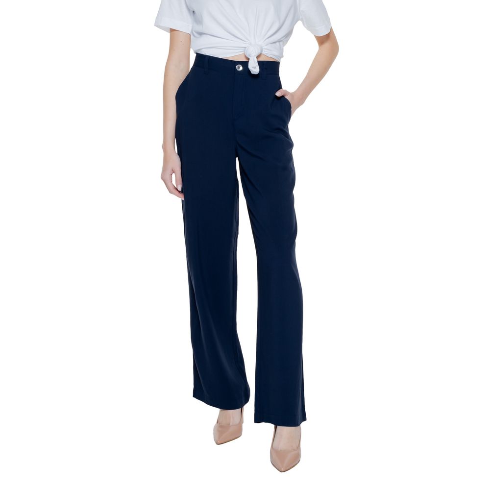 Blue Viscose Jeans & Pant