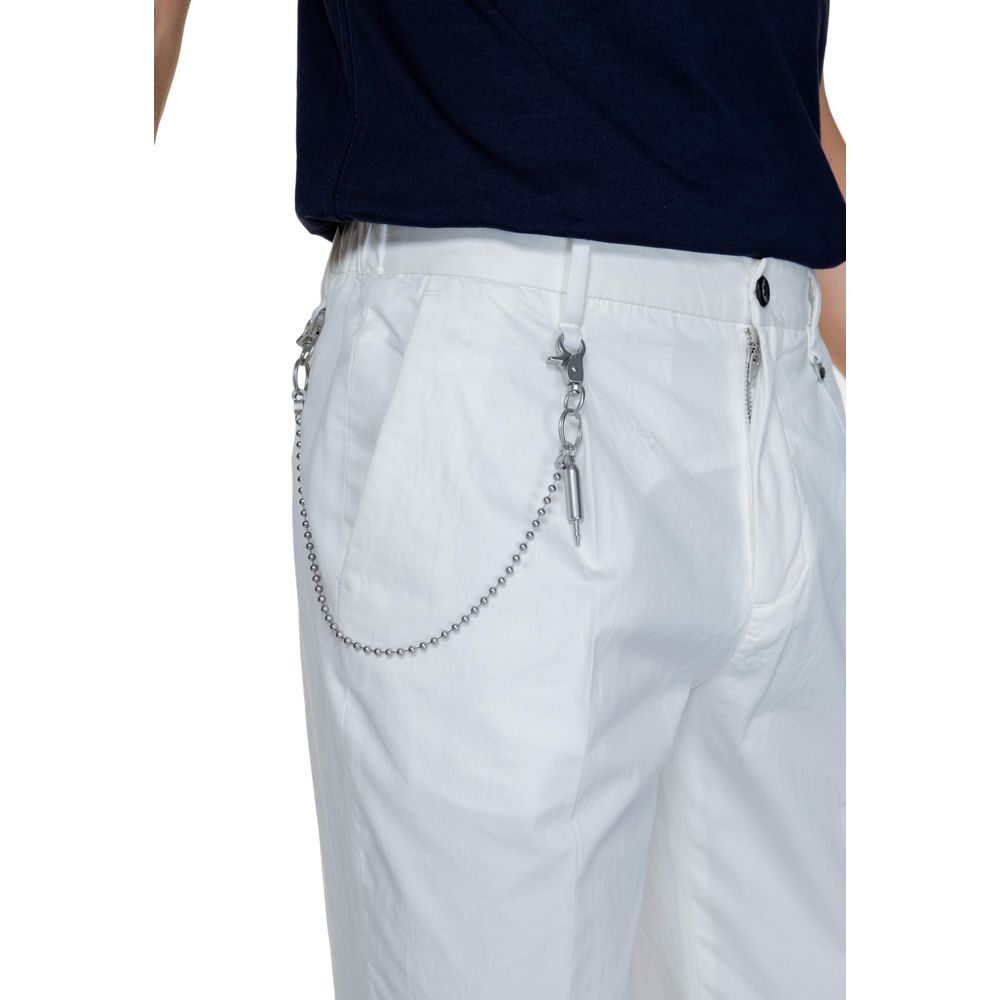 White Cotton Jeans & Pant