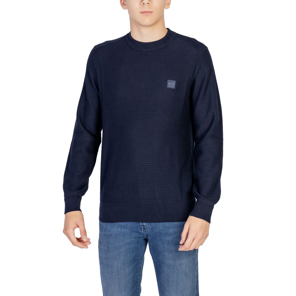 Blue Cotton Sweater