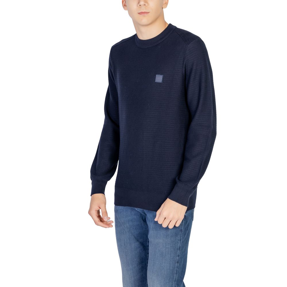 Blue Cotton Sweater