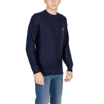 Blue Cotton Sweater